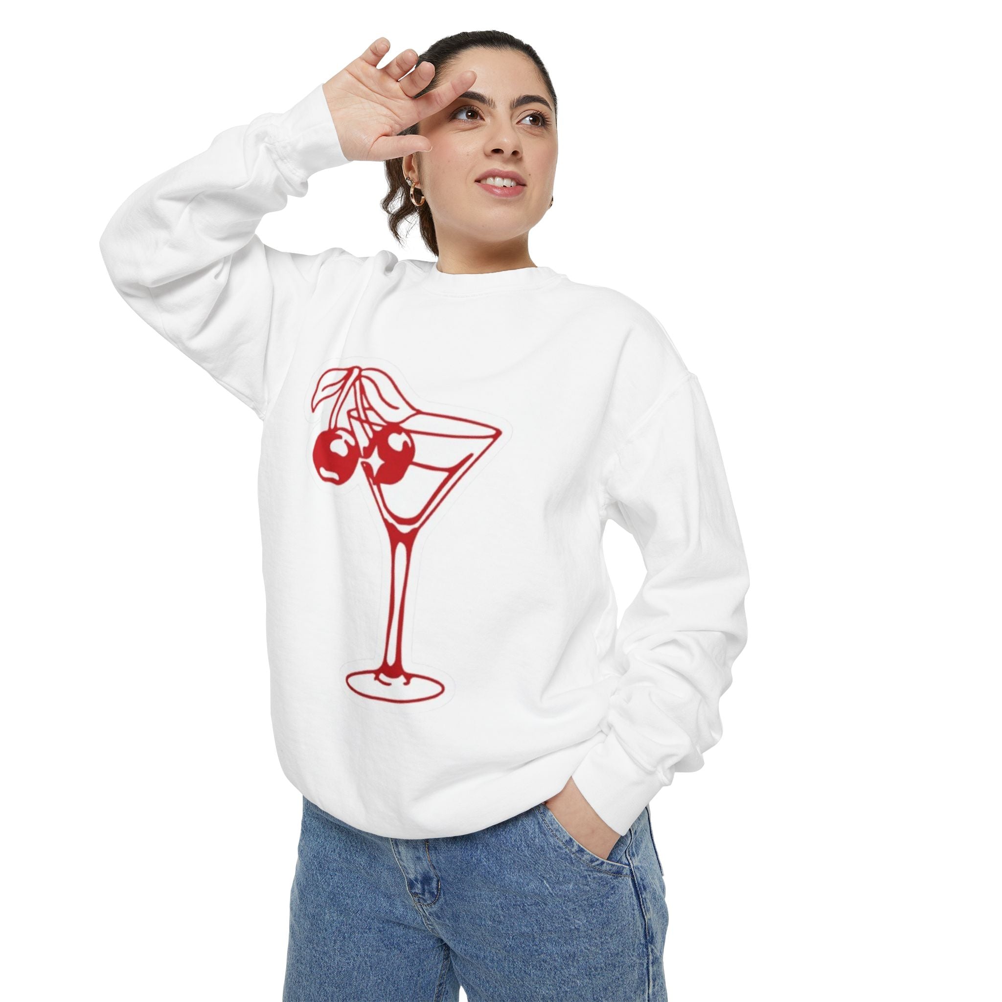 Cocktail Cherry Sweatshirt