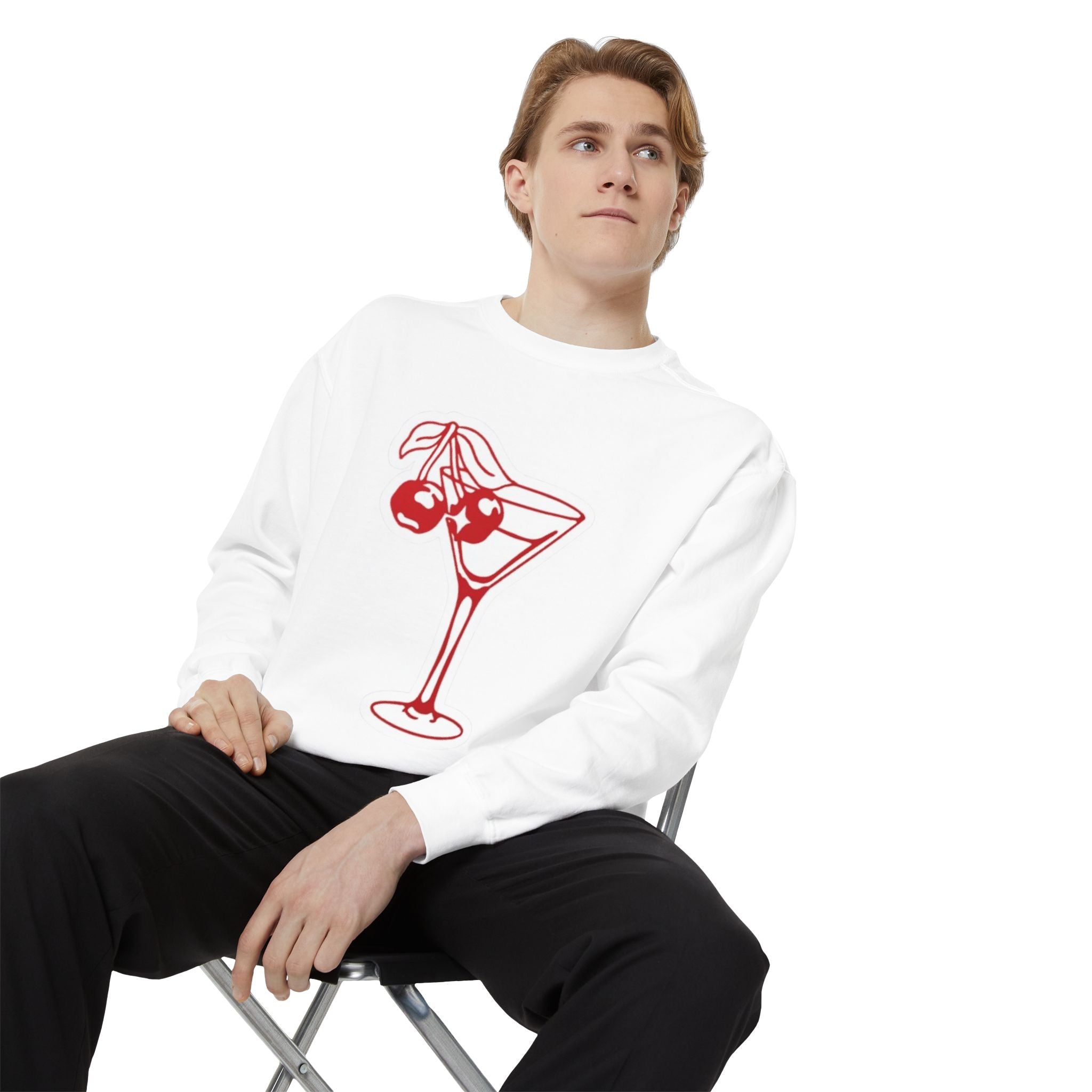Cocktail Cherry Sweatshirt